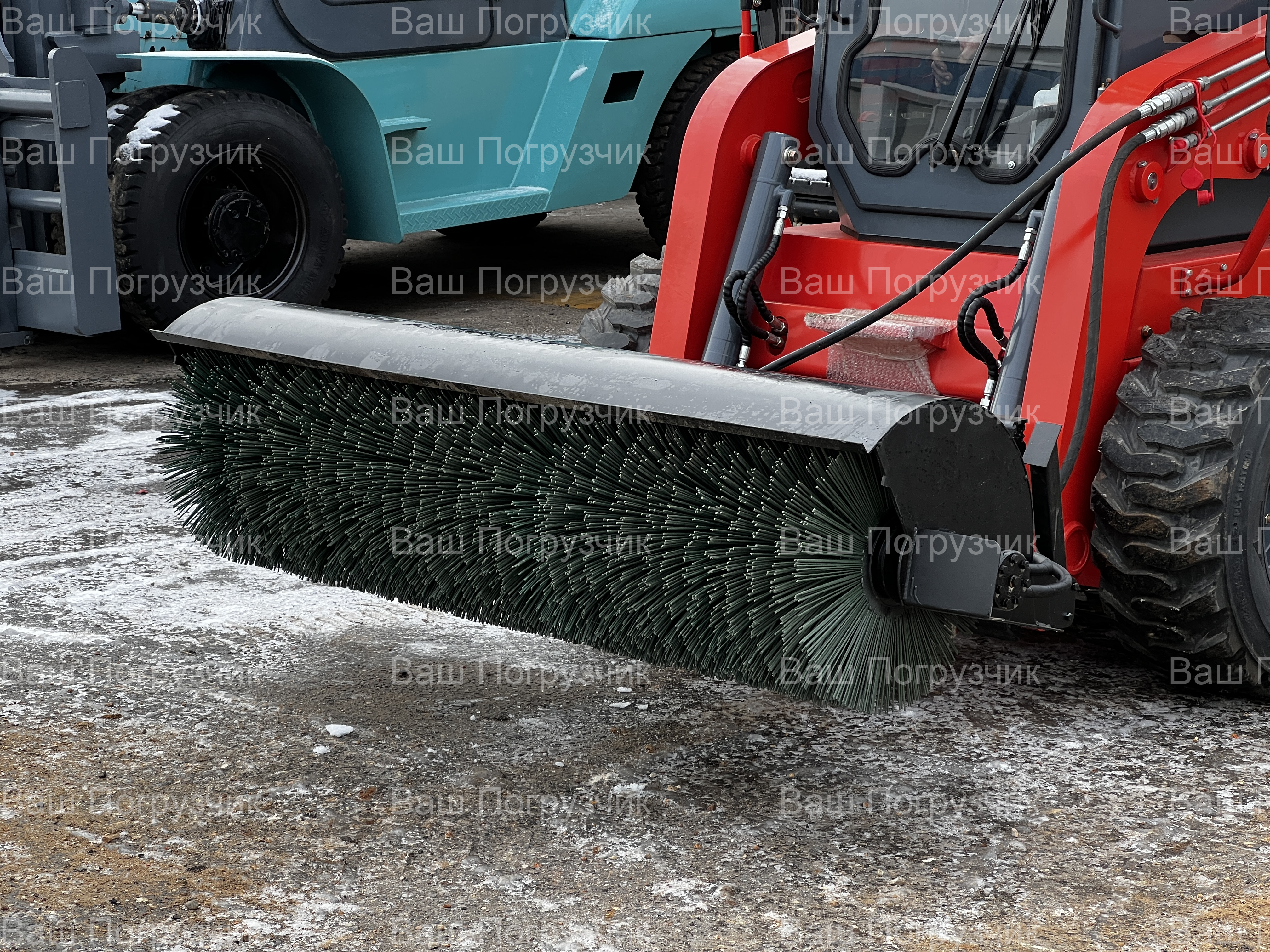 Щетка для мини-погрузчика (Крепление Bob-Touch)