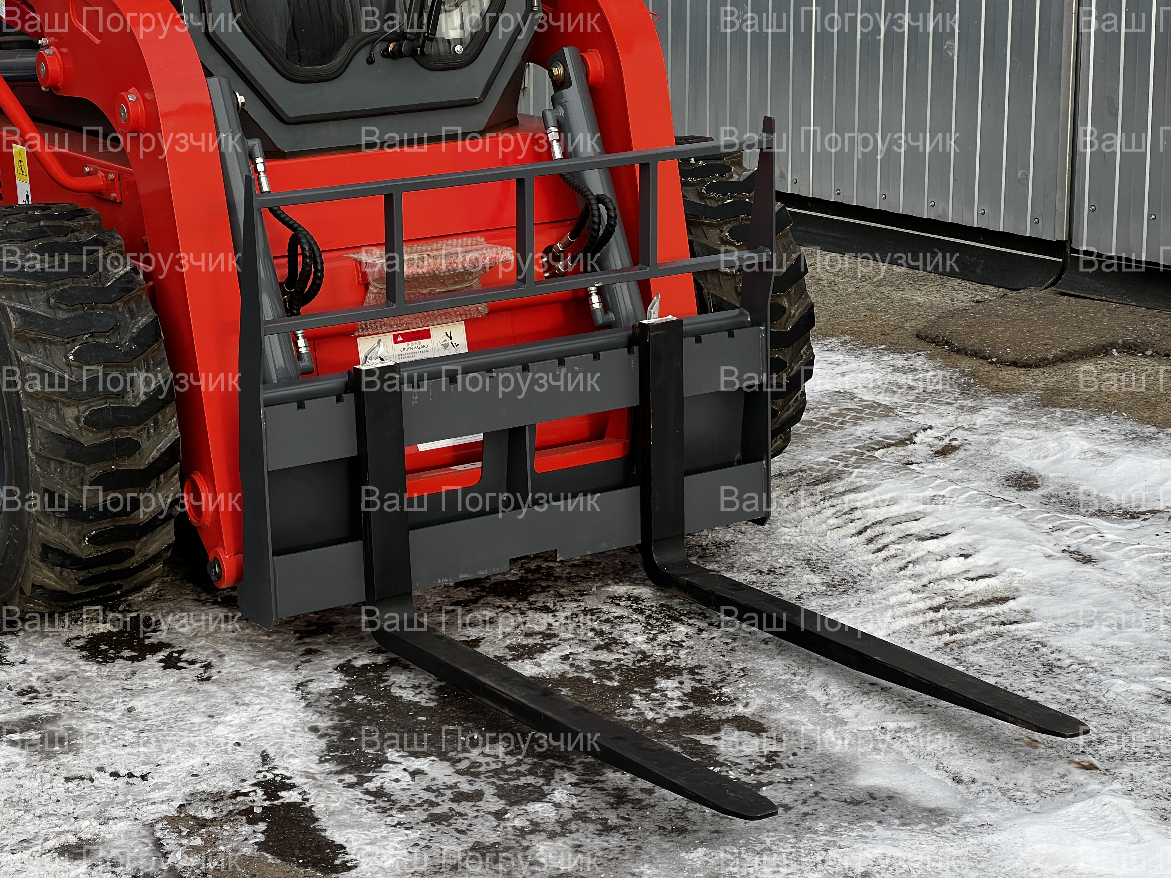 Вилы на мини-погрузчик (Крепление Bob-Touch, ANT)